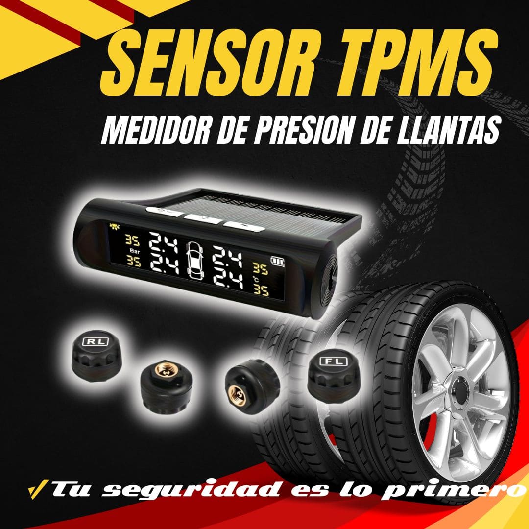 KIT 4 SENSORES DE LLANTAS TPMS PRO