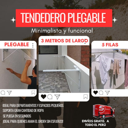 TENDEDERO PLEGABLE SECA MAX